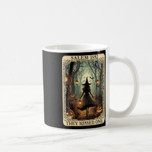 Caneca De Café Salem 1692 Bruxa De Halloween Perderam Um Tarô C