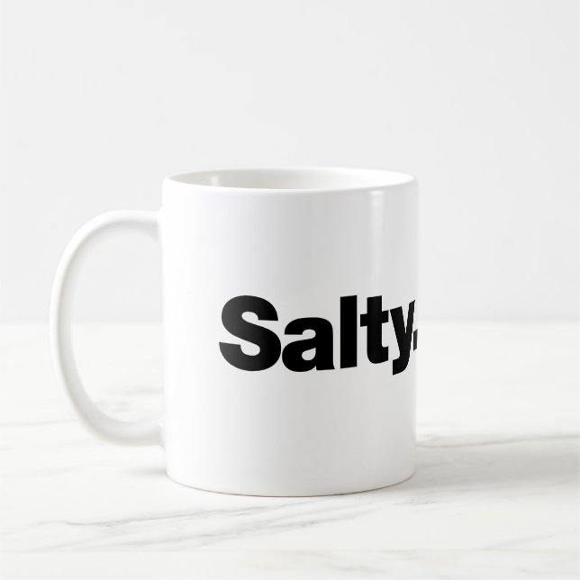 Caneca De Café Salgado (Esquerda)