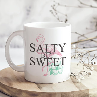 Caneca De Café "Salgado mas doce" Flamingo