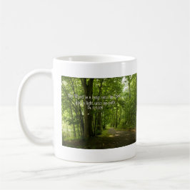 Caneca De Café Salm 119:105 Thy word é uma lâmpada nos meus pés