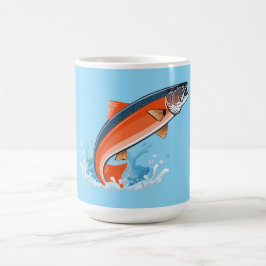 Caneca De Café Salmão