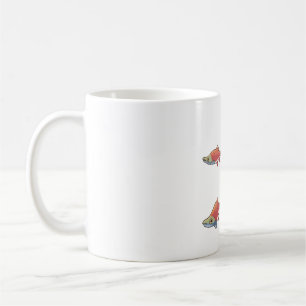 Caneca De Café Salmão-doce Delight � Arte Animal Cura