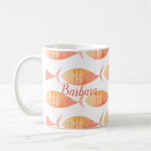 Caneca De Café Salmão Fish Group Coffee Mug