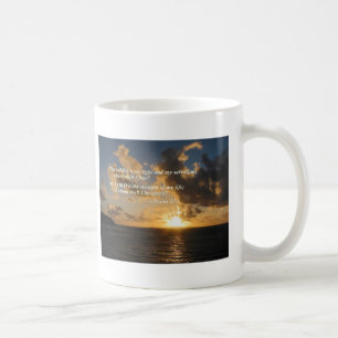 Caneca De Café Salmo 27 1 O Senhor É Minha Luz