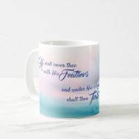 Salmo 91:4 Rei James Mug