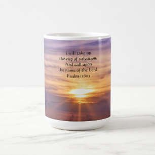 Caneca De Café Salmo da Copa de Mug Sunset 116:13