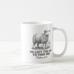 Caneca De Café Salmo Ele Deixou Os 99 Para Me Encontrar Jesus Cri