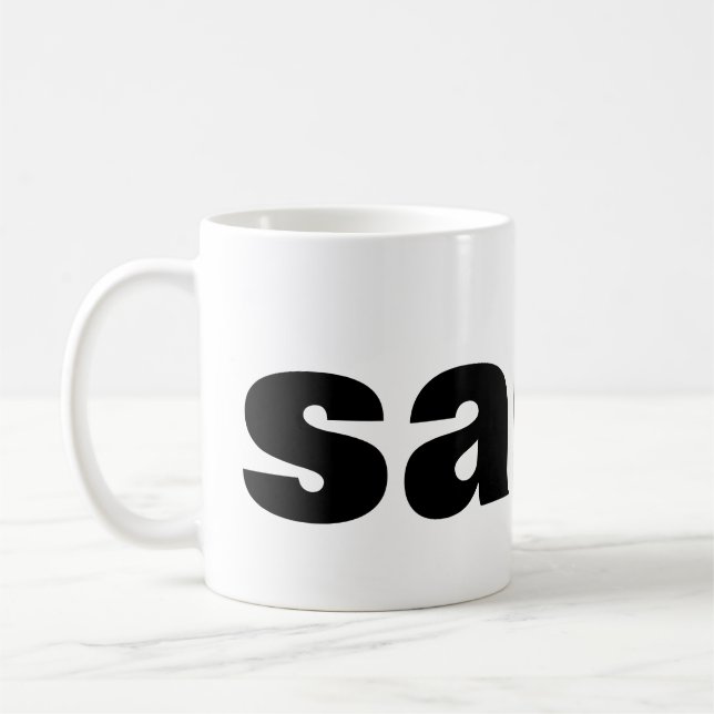 Caneca De Café salsa (Esquerda)