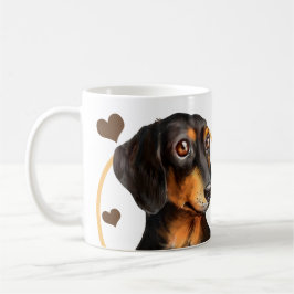 Caneca De Café Salsicha de Dachshund Cachorro cada lanche que voc