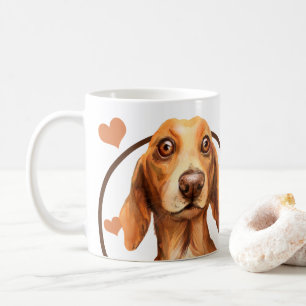 Caneca De Café Salsicha de Dachshund Cachorro cada lanche que voc