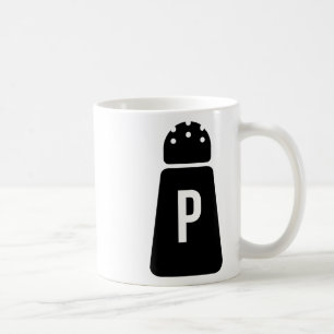 Caneca De Café Salt E Pepper Agitam Casais Engraçados
