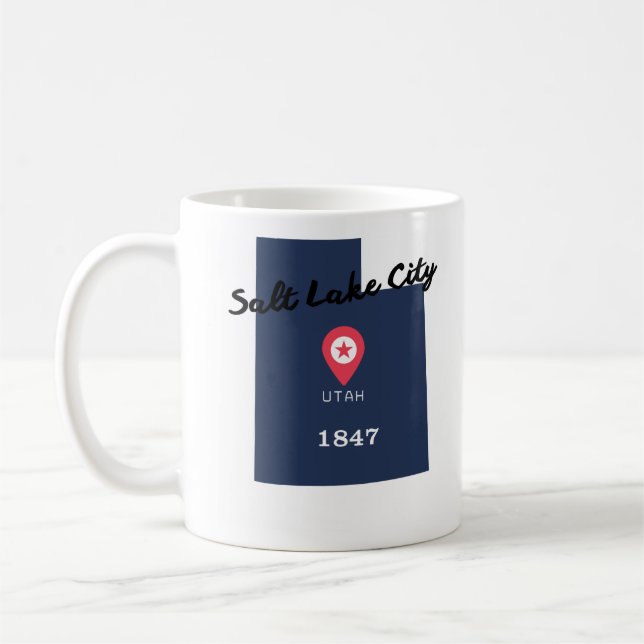 Caneca De Café Salt Lake City coffee mug  (Esquerda)