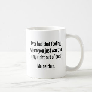 Caneca De Café Saltar da Cama