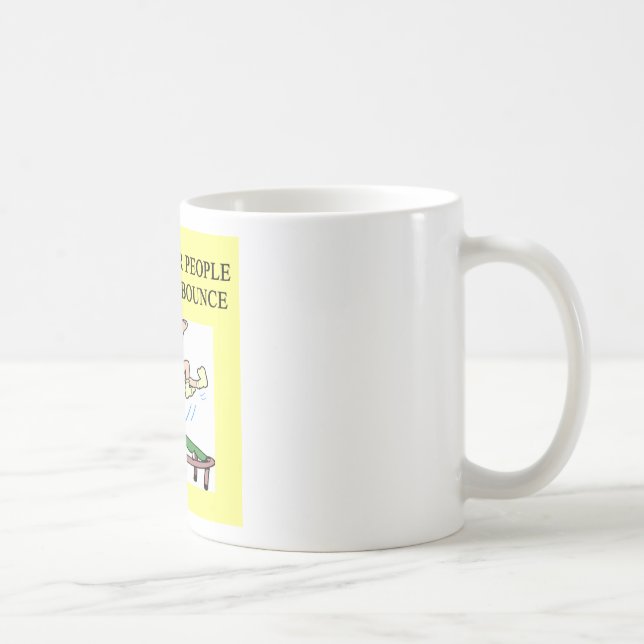 Caneca De Café salto do trampolim (Direita)