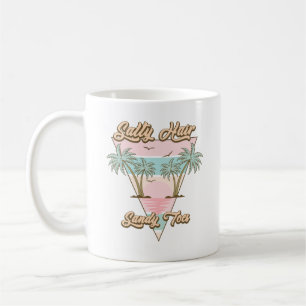 Caneca De Café Salty Hair Sandy Toes Tropical Summer Beach Life