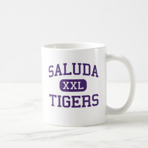 Caneca De Café Saluda - tigres - alto - Saluda South Carolina