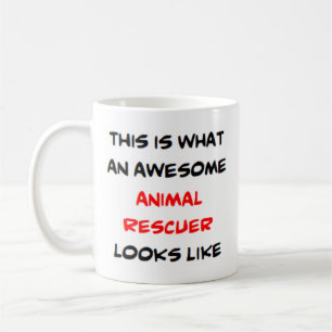 Caneca De Café salvador de animais, incrível
