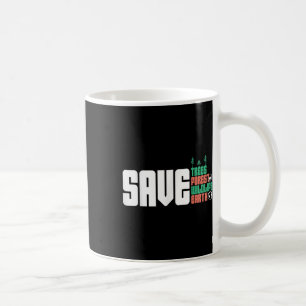 Caneca De Café Salvaguardar O Ambiente Mundial De Proteção Da Nat