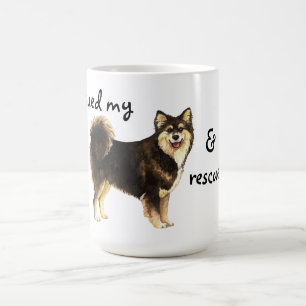 Caneca De Café Salvamento da Lapphund Finlandesa