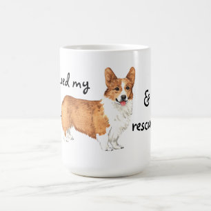 Caneca De Café Salvamento Pembroke Welsh Corgi