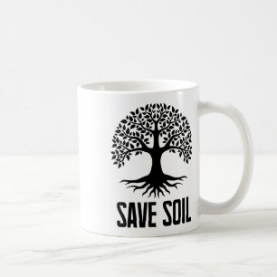 Caneca De Café Salvamos Movimento do Solo Para Salvar a Terra do