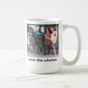 Caneca De Café salvar as baleias