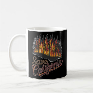 Caneca De Café Salvar Califórnia