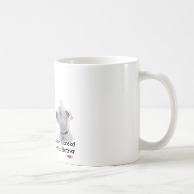 Caneca De Café Salvar o Pitbull (Direita)