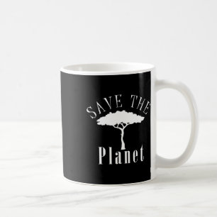 Caneca De Café Salvar o Planeta Proteção Ambiental Dia da Terra