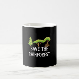 Caneca De Café Salve A Floresta Tropical