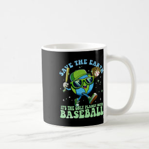 Caneca De Café Salve a Terra É o único planeta com beisebol