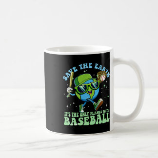 Caneca De Café Salve a Terra É o único planeta com beisebol
