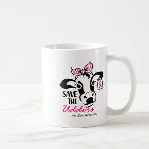 Caneca De Café Salve A Vaca De Conhecimento Do Cancer De Mama