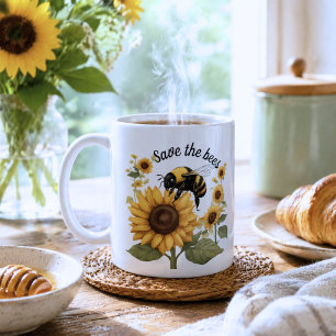 Caneca De Café Salve as Abelhas