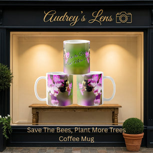 Caneca De Café Salve as Abelhas, Plante Mais Árvores