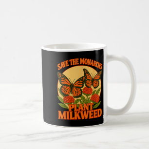 Caneca De Café Salve As Monarcas Plante Algumas Borboletas De Mil