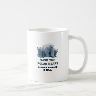 Caneca De Café Salve as Ursos Polares
