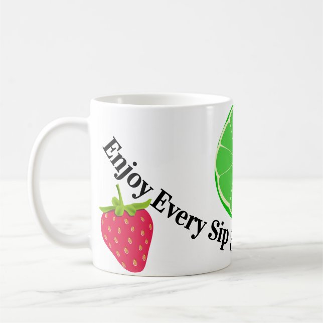 Caneca De Café Salve cada Sip e relaxe a cada momento (Esquerda)