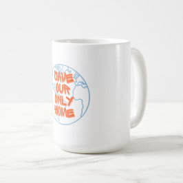 Caneca De Café Salve Nossa Única Casa