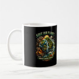Caneca De Café Salve nosso planeta