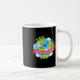 Caneca De Café Salve nosso planeta Mãe Terra Proteção Ambiental
