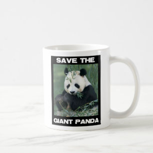Caneca De Café Salve o Panda Gigante