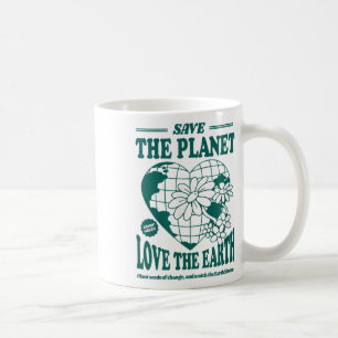 Caneca De Café Salve O Planeta Ama A Terra Prote Ambiental
