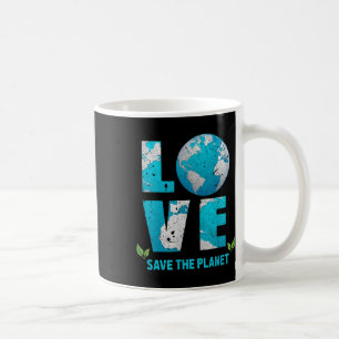 Caneca De Café Salve O Planeta Amor Erde Salve O Ambiente Mundial