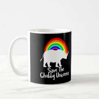 Caneca De Café Salve Os Unicórnios Chubby