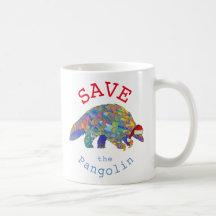 Salve Pangolins como um slogan de Natal bonito
