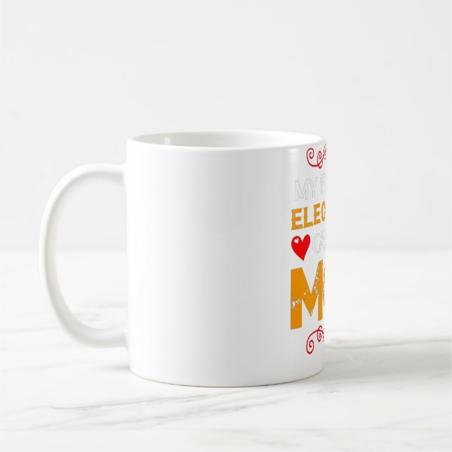 Caneca De Café Salve Um Fusível Explode Seu Elétrico Engraçado Li (Esquerda)