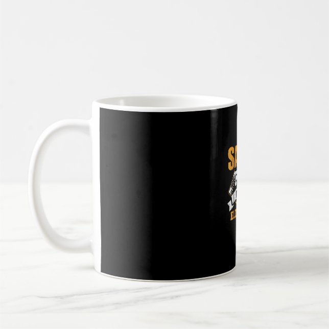Caneca De Café Salve Um Fusível Explodir Um Presente Elétrico (Esquerda)