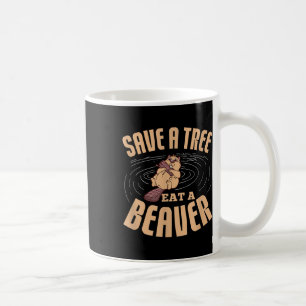 Caneca De Café Salve Uma Árvore Coma Uma Proteção Ambiental Do Be