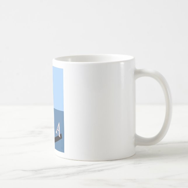 Caneca De Café salvem o mar (Direita)